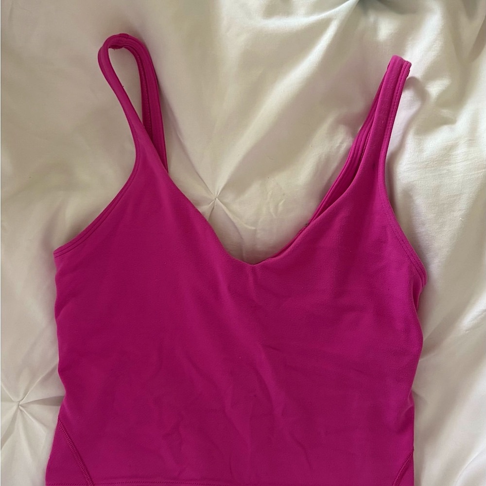 Sonic pink lululemon align tank!